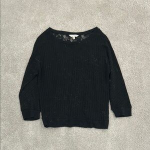 Chic Black Charming Charlie Sweater